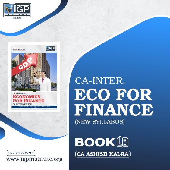 CA Inter - Economics for Finance Book